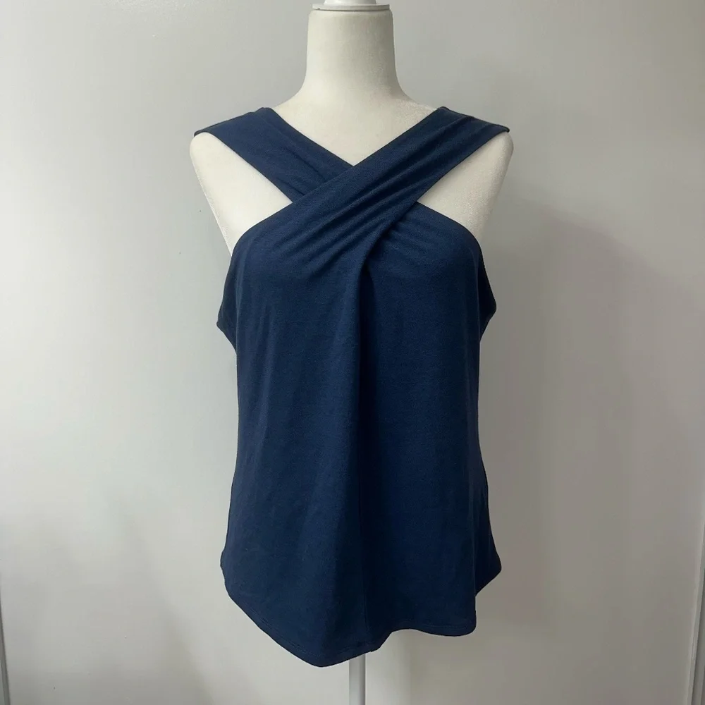 Soft Surroundings - Tayla Top Starry Night Blue - Large - Picture 1 of 10